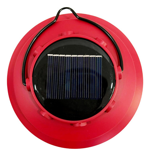 Lámpara Portátil De Camping Recarga Solar/ Usb Multicolor