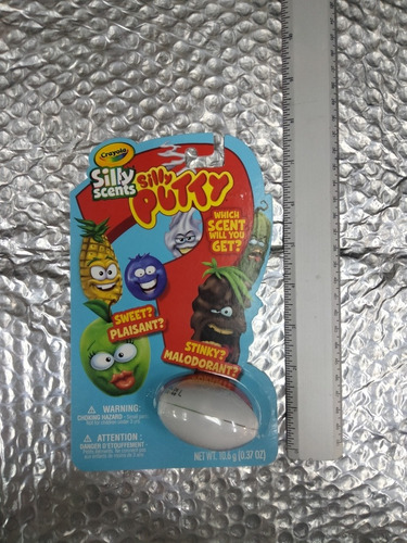 Boligoma, Silly Putty, Olor Misterioso, Crayola!! (Usado)