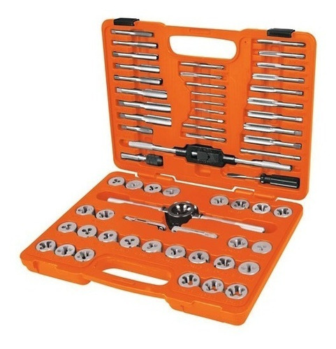 Juego Machos Y Terrajas Cojinetes 60 Piezas Truper Set Jmata
