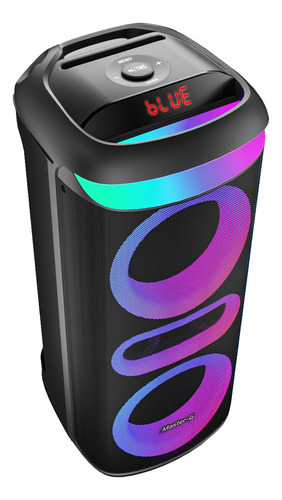 Parlante Karaoke Master-g Mgzeus Bluetooth 5.3 8inx2 Tws Rgb