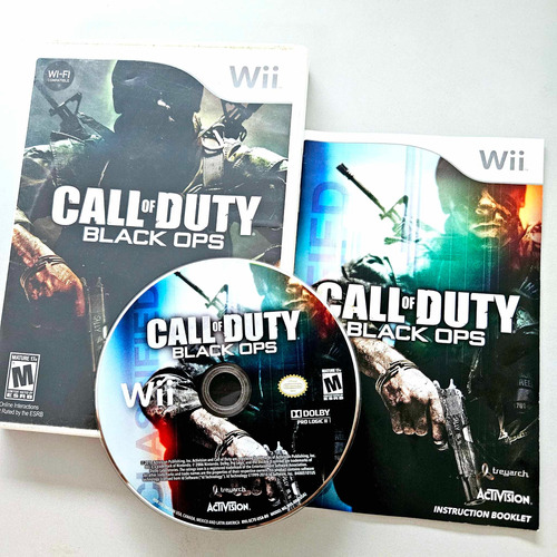 Call Of Duty Black Ops Original Nintendo Wii