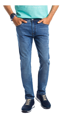 Jeans Hombre Dakota Fj Azul Ferouch 
