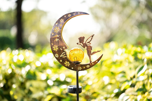 Teresa's Collections 2 Luces Solares De Luna De Hadas Para D