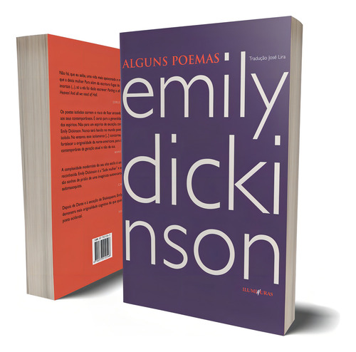 Alguns poemas, de Dickinson, Emily. Editorial Editora Iluminuras Ltda., capa mole em português/inglês, 2006