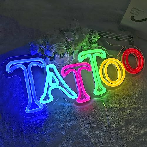 Planzo Tattoo Piercing Letrero De Luz De Neón Tatuaje Uñas S