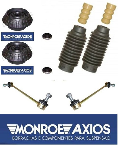 Kit Monroe Axios Honda Fit Coxim Batente Bieleta - 100% Novo