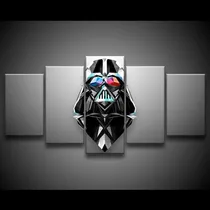 Comprar Quadro Decorativo 129x63 Sala Quarto Darth Vader Star Wars