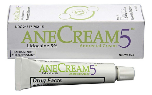 Pomada Anecream 5% Lidocain Americana Creme Eye Anestheticc