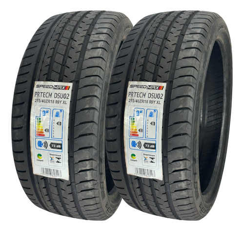 Kit 02 Pneus 215/40r18 89y Speedmax Dsu02 A1 Veloster