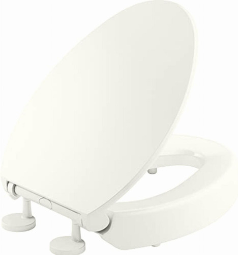 Kohler Hyten Elevated Quiet-close Asiento De Inodoro Color Blanco