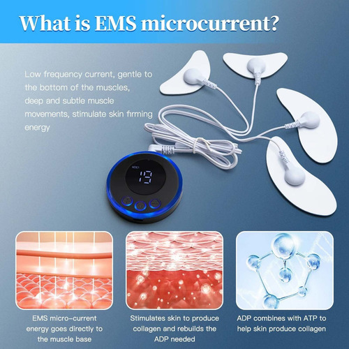 Masajeador Facial Con Microcorriente Para Adelgazar Y Endure