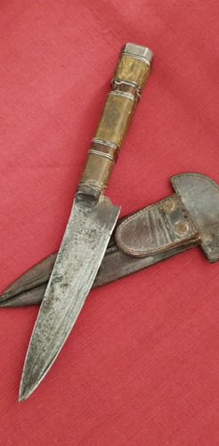 Antiguo Cuchillo Defensa Solingen 