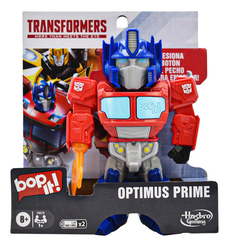 Bop It Optimus Prime Juego De Mesa Hasbro Gaming Transformer