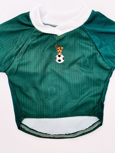 Roupa P/ Cachorro Palmeiras Verde - Endrick
