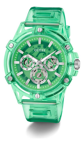 Reloj King Verde Transparente Hombre Guess Verde Verde Verde