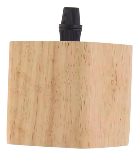 Soporte De Lámpara Led De Madera Del 6,2 Cm X 6,5 Cm