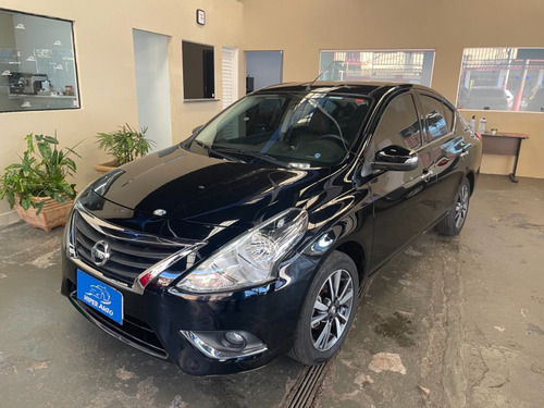 Imagem 1 de 8 de Nissan Versa Sl 1.6 Preto 2020