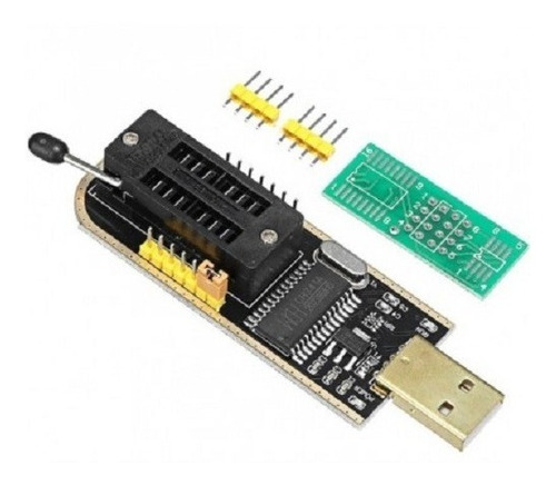 Programador Usb Spi Eeprom Flash Bios 24 25 26 Ch431 5v 3,3v