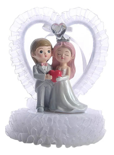 W Adornos Para Tartas De Novia Y Novios, Modernos Y