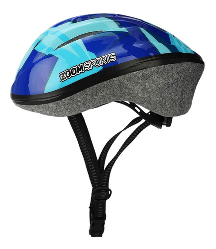 Casco Para Bicicleta Zoom Sports Bike T S - M (53-55cm) Azul