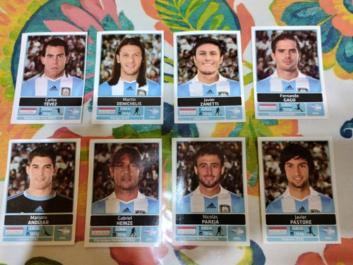 Figuritas Copa America Argentina 2011.panini Argentina