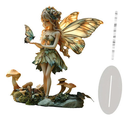 Adorno De Mesa De De Mariposa, Regalo De Exhibición 2d,