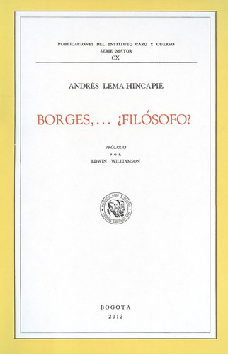Libro Borges Filosofo?