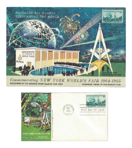 Estados Unidos 1964, Exposição Mundial Pavilhão Da Maçonaria