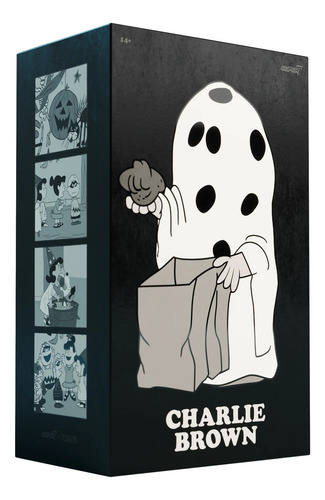 Charlie Brown (ghost Sheet) Super 7 Peanuts Supersize