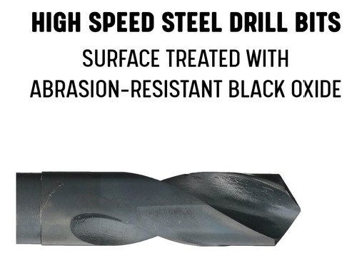 Broca Drill America Dwdrsd57/64 Hss, 14 Mm, Vástago 1/2