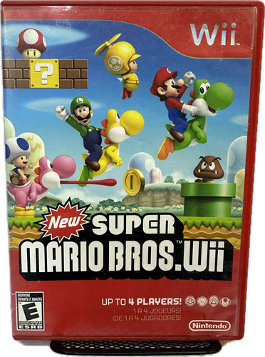 New Super Mario Bros Wii | Nintendo Wii Original (Reacondicionado)