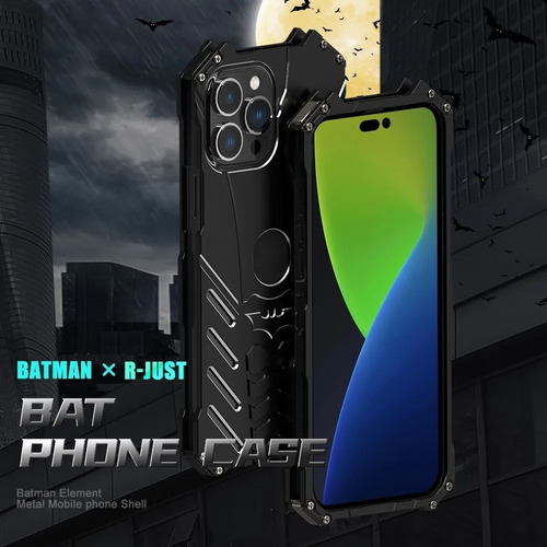 Funda Metálica R-just Para 14 Pro Max.