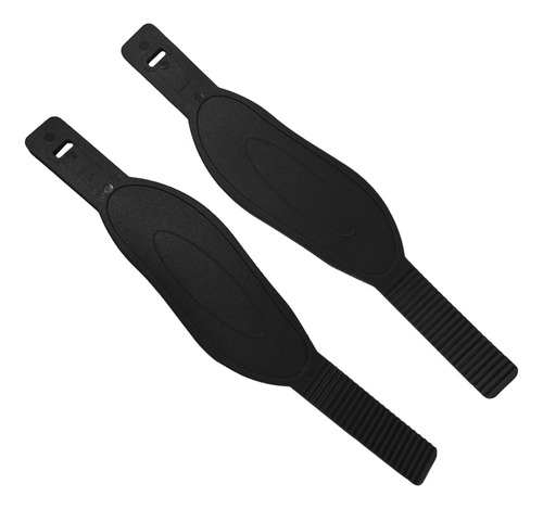 2x Correas De Pedal De Bicicleta Estática Ajustables Para