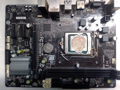 Placa 1150 Ga-h81m-h Gigabyte Cuarta Generacion- Core I7/5/3