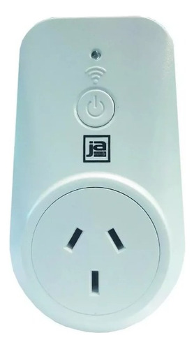 Enchufe Smart Inteligente Wifi Domotica Timer Toma 10a Color Blanco