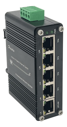 Switch Ethernet Industrial Gigabit Endurecido De 5 Puertos