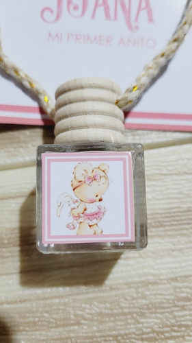 Imagen 7 de 7 de Souvenir Difusor Fragancia Personalizado Cumpleaños Botella