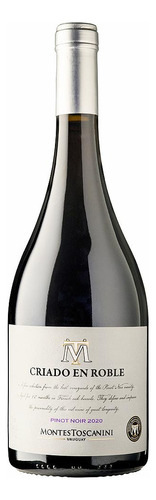 Vino Montes Toscanini Criado En Roble Pinot Noir 750 Ml