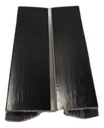 Conector Negro Flexible Rodapies Altura 15 Cm Hinova