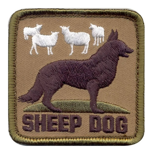 Parche Rothco Militar Con Velcro Ref Sheep Dog