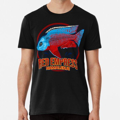 Remera Emperatriz Roja Namalenje Pavo Real Cichlid Lake Mala