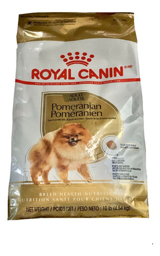 Royal Canin Pomeranian Adulto 4.54 Kg Piel Y Pelo Saludable.