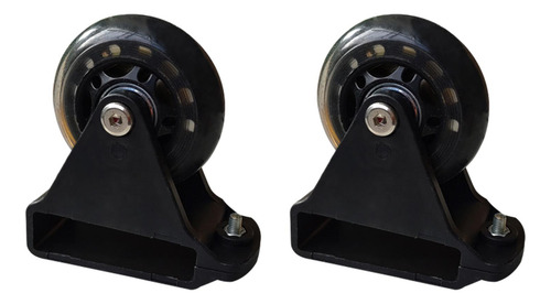 2 Piezas Ruedas Niveladoras De Escalera Extensión De Ruedas