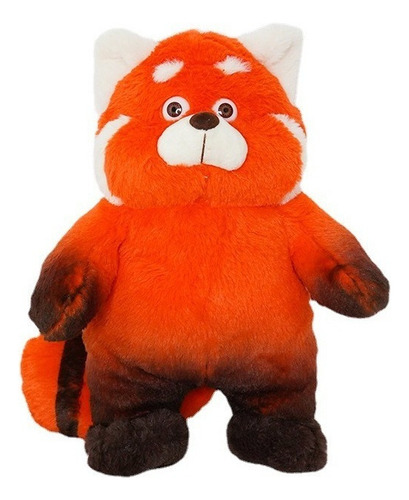 Muñeca De Peluche Panda Girando Rojo 33cm