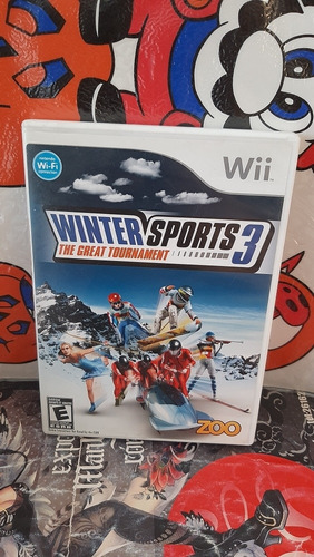 Winter Sports 3 The Great Tournament De Wii,funciona,lea.