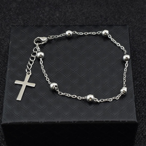 Brazalete Pulsera Cruz Jimin Bts Kpop Moda Coreana Unisex (Usado)