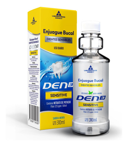 Enjuague Bucal Den3 Sensitive 310 Ml