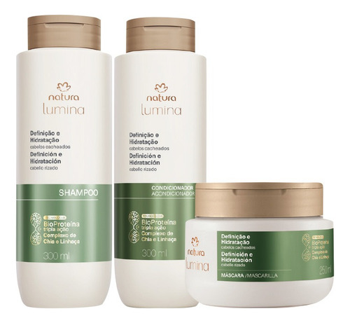Kit Lumina Rizos Básico - Natura