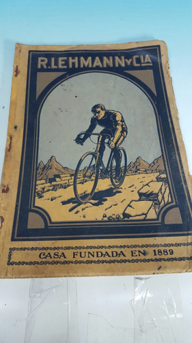 Antiguo Catalogo De Bicicletas Europeas Original De 1920-