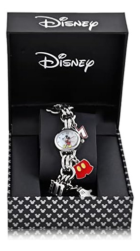 Reloj Pulsera Analógico Con Diseño De Mickey Mouse P/mujer